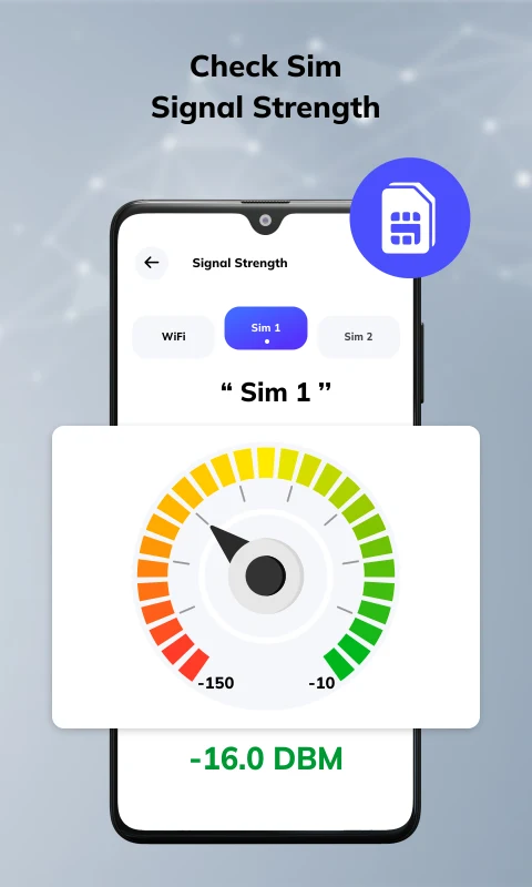 Network Tools Info & Sim Query screenshot